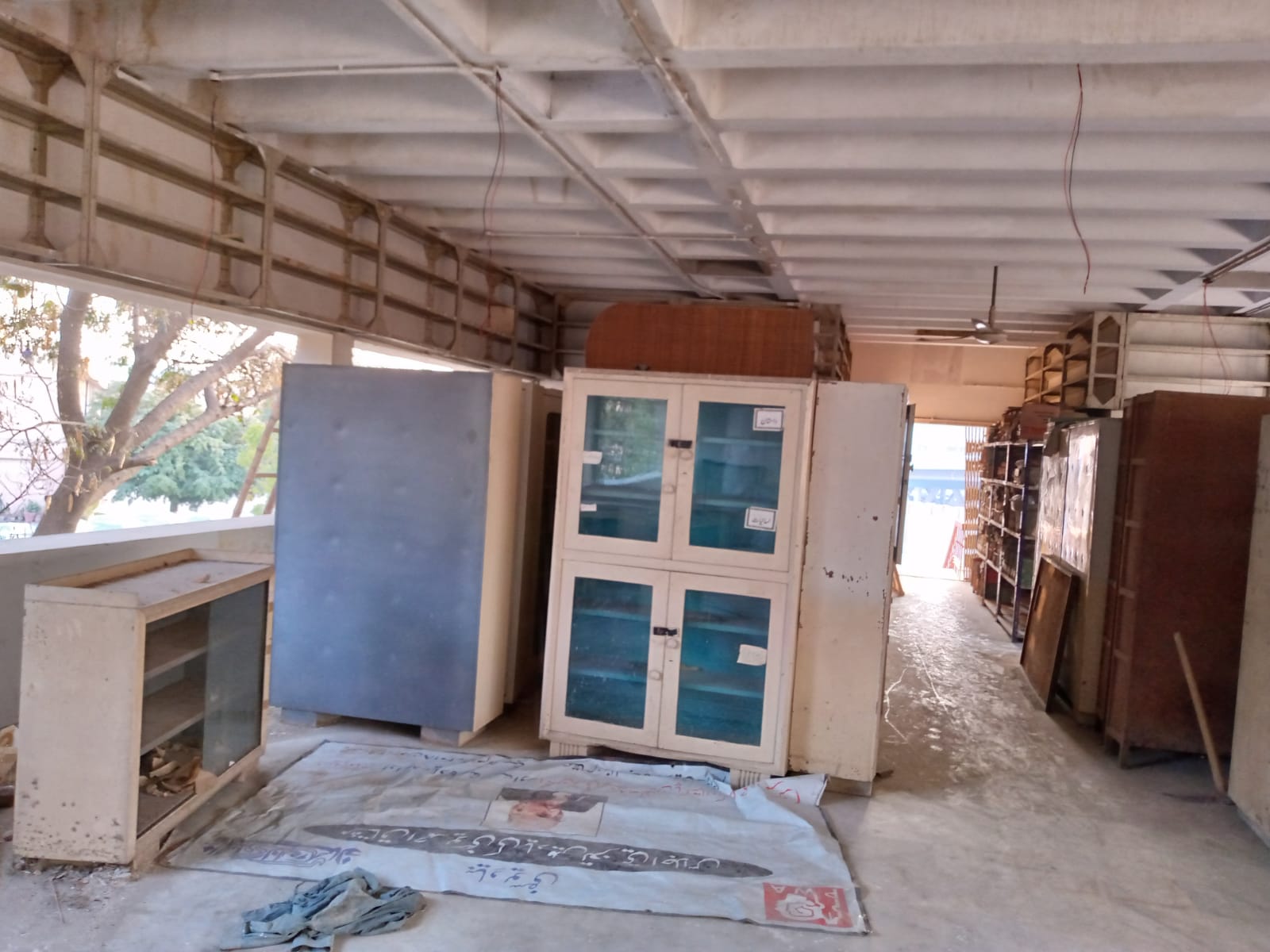 Ghalib Library While Renovation