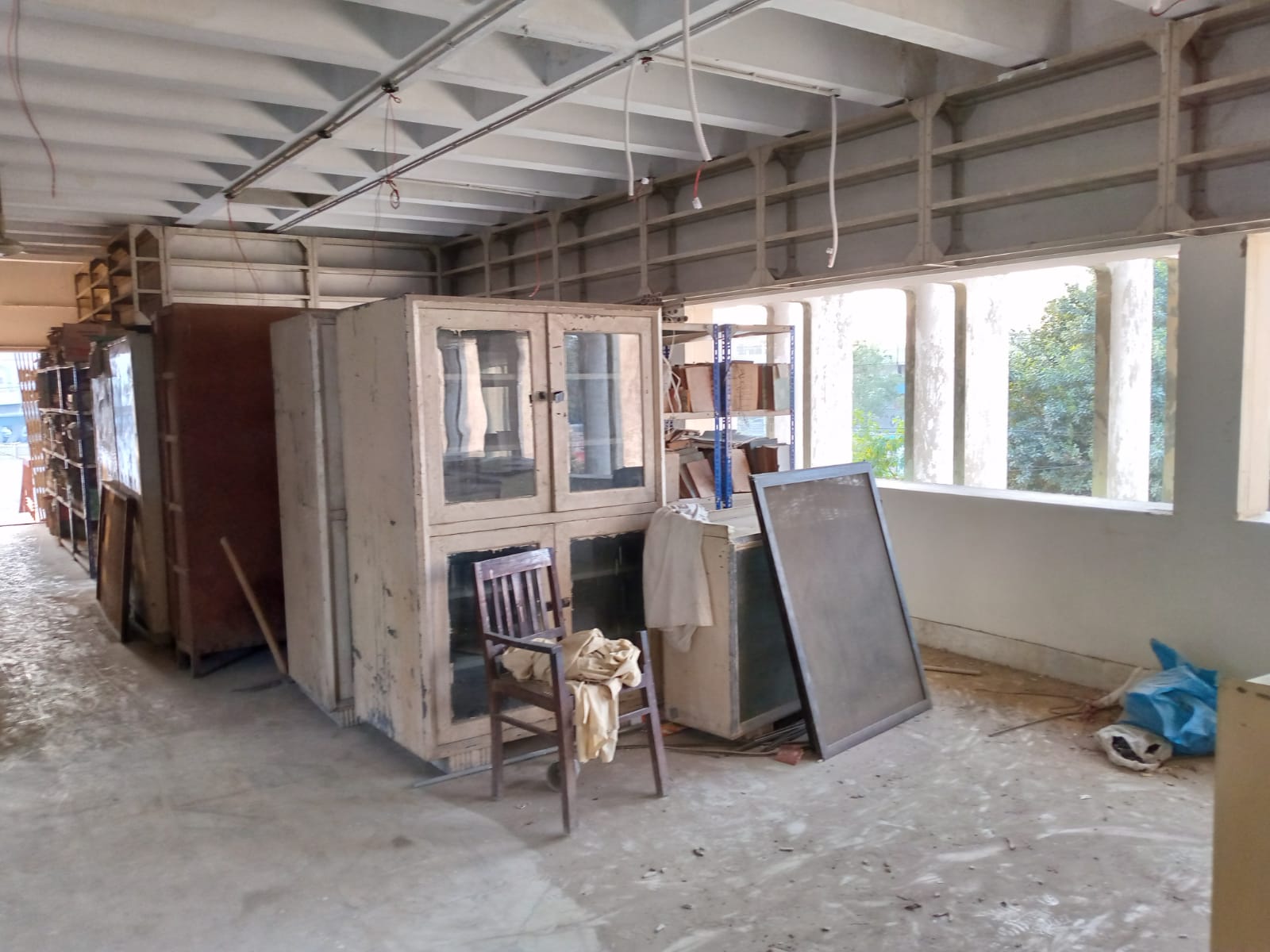 Ghalib Library While Renovation